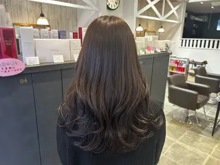 ロング 大槻 ハルカのヘアスタイル