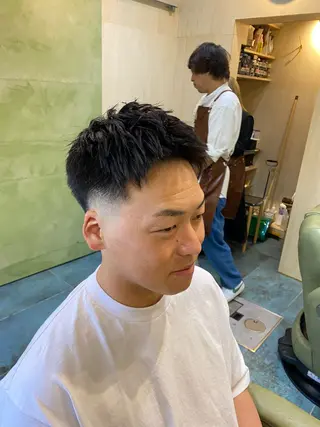 ショート メンズ メンズカット/パーマ 福島区SOSOのヘアスタイル