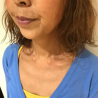 ミディアム パーマ 庄司 美佑樹のヘアスタイル