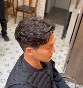 ショート パーマ メンズ GROOMER/S  TOKYO 渋谷店所属・石丸 聖のヘアスタイル