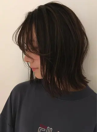 カラー Batta所属・坂上 岳のヘアスタイル