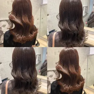 カラー ヘアアレンジ 平原 ミレイのヘアスタイル