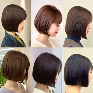 ショート カラー 池袋/似合わせ/縮毛 髪質改善【ugen】のヘアスタイル