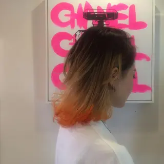 ミディアム カラー MIZUHO / ダブルカラー髪質改善のヘアスタイル