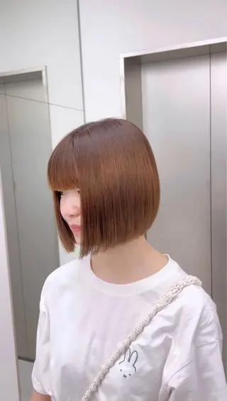 ミディアム ボブ特化 似合わせヘア/かずきのヘアスタイル