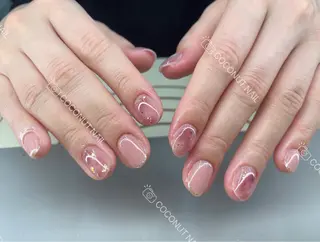 ネイル 神田 ココナッツのネイルデザイン