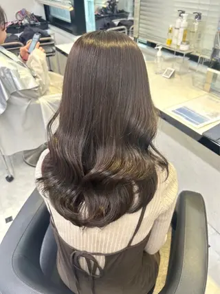ロング カラー みう/仙台/暖色/ 艶髪/顔周りカット/のヘアスタイル