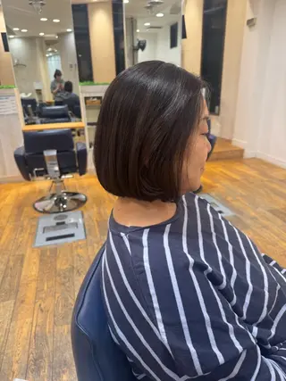 ショート 岡元 綺良のヘアスタイル