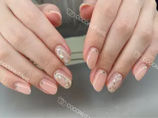 ネイル 神田 ココナッツのネイルデザイン