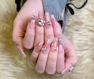 ネイル 渋谷T&B みお ロング無制限⭐️のネイルデザイン