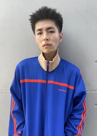 ショート メンズ カラー パーマ KOUSUKE /レイヤーカットのヘアスタイル