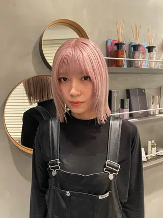 ミディアム カラー 🍃透明感/デザイン 店長MASARU🍃のヘアスタイル