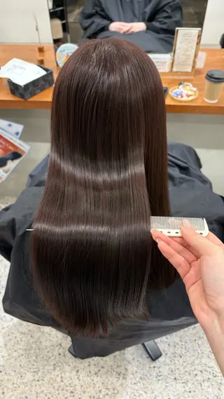 ロング CALINER by fier所属・なな / Fier/ 西梅田 /ラベンダーのヘアスタイル