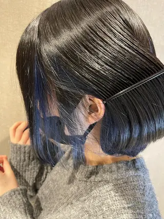 ショート カラー MIRIM栄所属・透明感カラー/艶髪/ エクステ/HIROのヘアスタイル