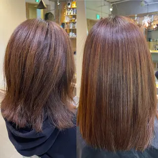 ミディアム 髪質改善＆艶髪美髪エステ専門店　Lyrae～リラエ～所属・西梅田🌿髪質改善 井手　浩太朗のヘアスタイル
