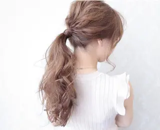 ロング カラー ヘアアレンジ minami /髪質改善のヘアスタイル