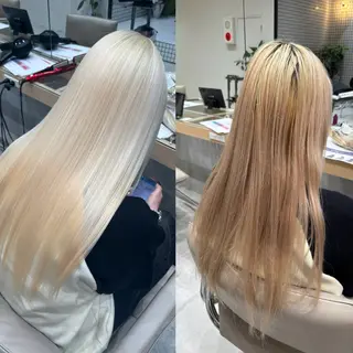 ロング 吉澤 愛心のヘアスタイル