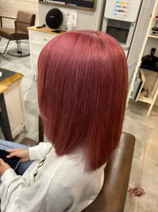 ミディアム カラー ❄️中野侑香❄️ ハイライト/ブリーチのヘアスタイル