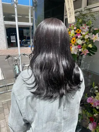 ロング カラー 髪質改善🌱 高橋みなみのヘアスタイル