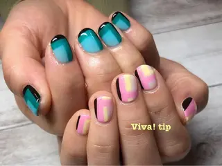 ネイル Viva!tip所属・Viva!tip ビバティップネイルのネイルデザイン