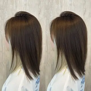 ミディアム カラー TELA HAIR 稲毛店【テーラヘアー】所属・✨レイヤーカット✨ メンズパーマ沼尾隆一のヘアスタイル
