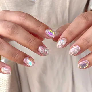 ネイル 新井 ひなののネイルデザイン