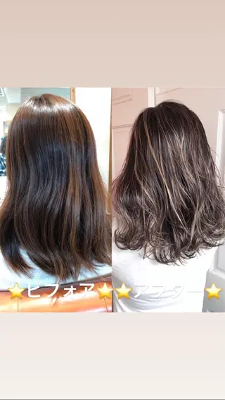 ミディアム カラー 【代表】高山 一真のヘアスタイル