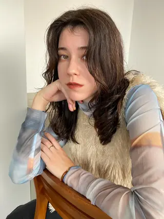 ロング カラー パーマ Hayashi Shioriのヘアスタイル