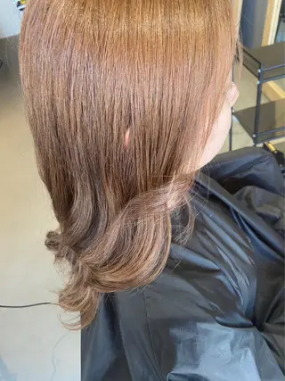 ロング カラー ALBAfromAletta所属・ALBAfrom Aletta❁久木のヘアスタイル