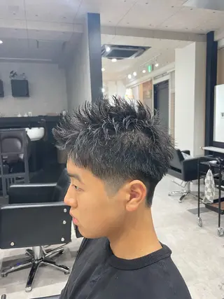 ショート メンズ メンズパーマ特化💈 髙木颯太💈のヘアスタイル