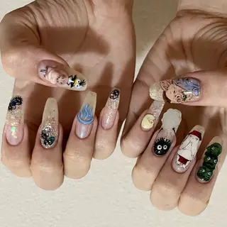 ネイル みんなのネイルサロン IRiS所属・一人ひとりに寄り添う 施術🌈IRiS🪽のネイルデザイン