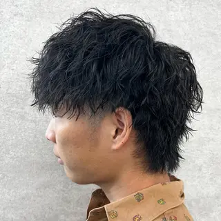 ショート パーマ 仕上がり満足度No. 1🔥BLUCK🔥のヘアスタイル