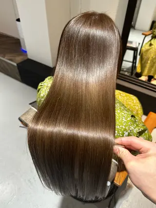 ロング カラー 【髪質改善】 夏目結以のヘアスタイル