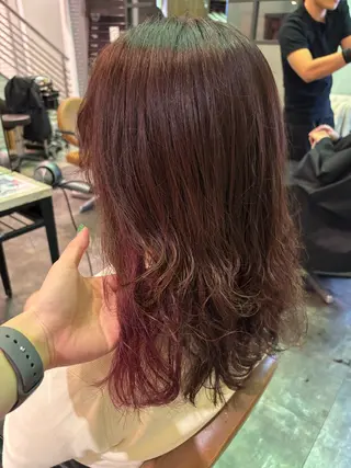 ロング カラー 古田 穂香/似合わせカラーのヘアスタイル