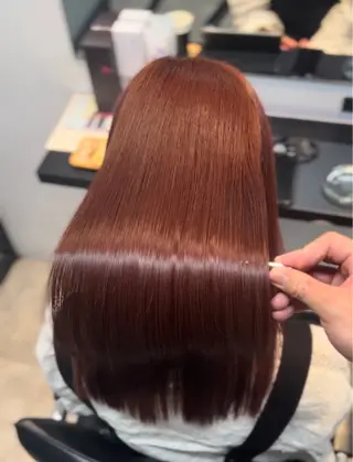 セミロング shinka所属・髪質改善特化/ まさるのヘアスタイル