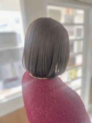 ミディアム カラー 髪質改善のプロ✨りな さんのヘアスタイル