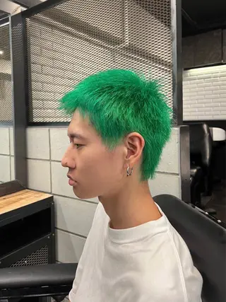 メンズ メンズ特化/パーマ/ メッシュ/竜成のヘアスタイル