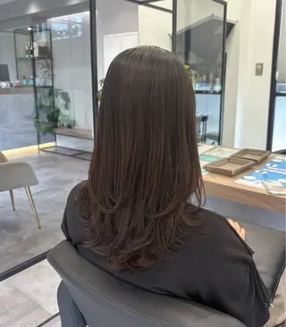 ミディアム Nail &Beauty by UNO伊勢原所属・COCO .のヘアスタイル