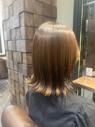 ミディアム MINX/小玉拓実/ 縮毛矯正/パーマのヘアスタイル