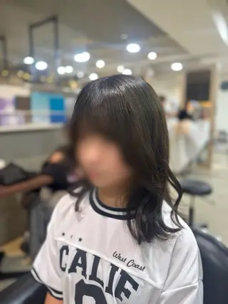 ミディアム みく♡ 縮毛モデル様募集中のヘアスタイル