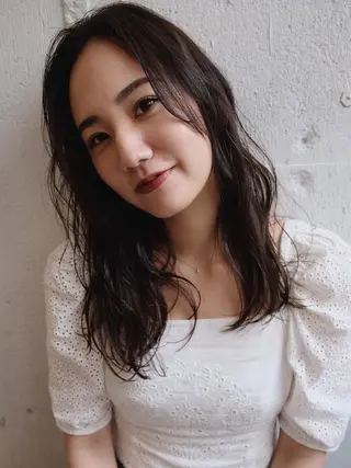 ロング カラー 🎈馬場佑馬/ スパイラルパーマ🎈のヘアスタイル