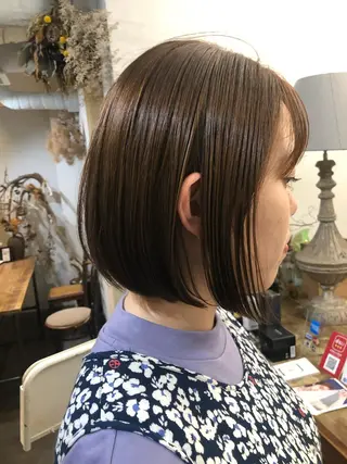 ショート カラー 千葉 郁也のヘアスタイル