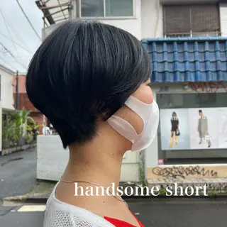 ショート EMANONシェアサロン吉祥寺東急裏店所属・黒崎 勝巳のヘアスタイル