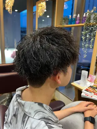 パーマ メンズ 小林 光紗のヘアスタイル