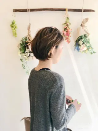 ショート カラー mai /Lita中央橋のヘアスタイル