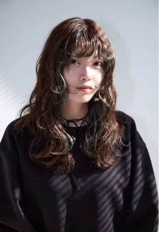 ロング ブリーチモデル募集 古内柊のヘアスタイル