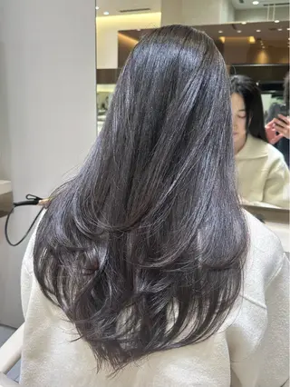 ロング 西宮ガーデンズ k-two土田陸登のヘアスタイル