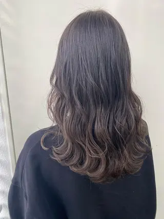 セミロング カラー 韓国レイヤーカット/ 顔周りカットtamaのヘアスタイル