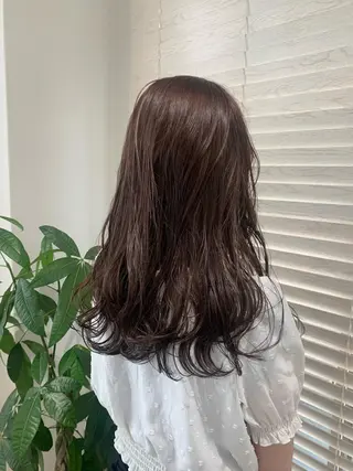 ロング カラー ツヤカラー🤍 ARISAのヘアスタイル