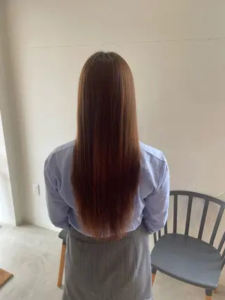 ロング HUE所属・西能 心音のヘアスタイル